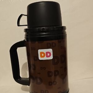 DD Brown and Black Thermos